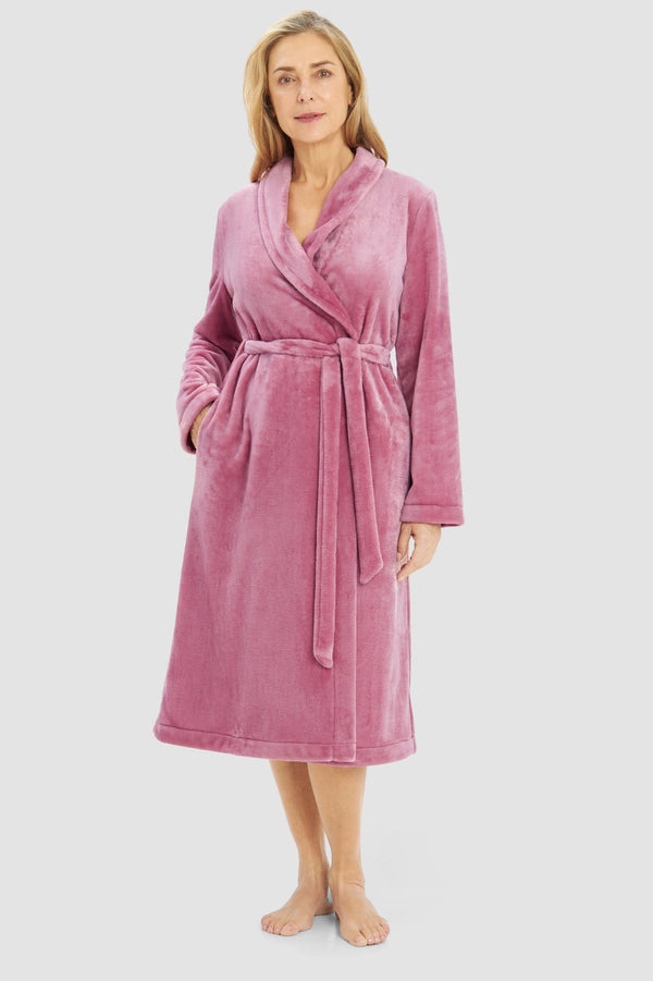 Rösch – Wickelmantel mit Taschen, langarm