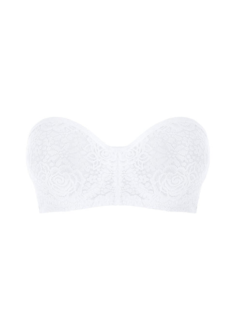 Wacoal Halo Lace Ivory Trägerloser-BH