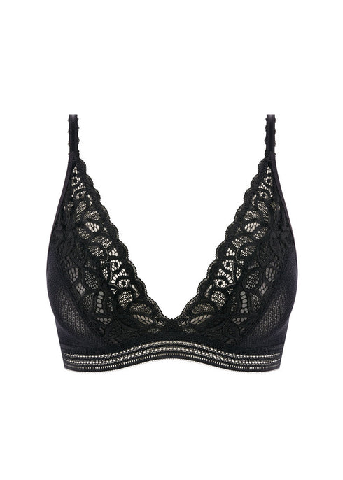 Raffiné Schwarz – Bralette aus exquisiter Stretch-Spitze