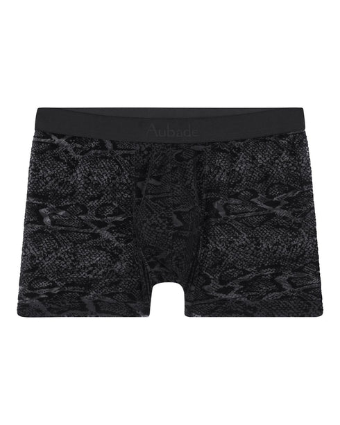 AUBADE Herrenboxer AUBADE HOMME Black Python