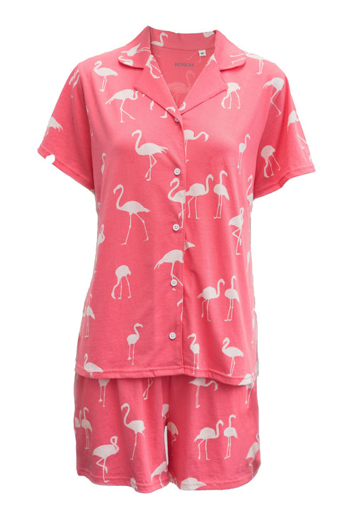 Rösch Kurzpyjama mit Knopfleiste