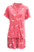 Rösch Kurzpyjama mit Knopfleiste