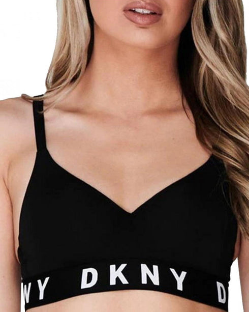 Push-up bra without underwire Black/White COZY BOYFRIEND DKNY INTIMATES