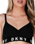 Push-up bra without underwire Black/White COZY BOYFRIEND DKNY INTIMATES