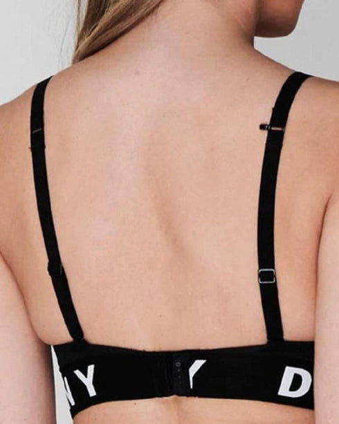 Push-up bra without underwire Black/White COZY BOYFRIEND DKNY INTIMATES