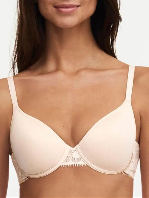 Chantelle Day To Night Beige Dore T-Shirt BH