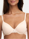 Chantelle Day To Night Beige Dore T-Shirt BH