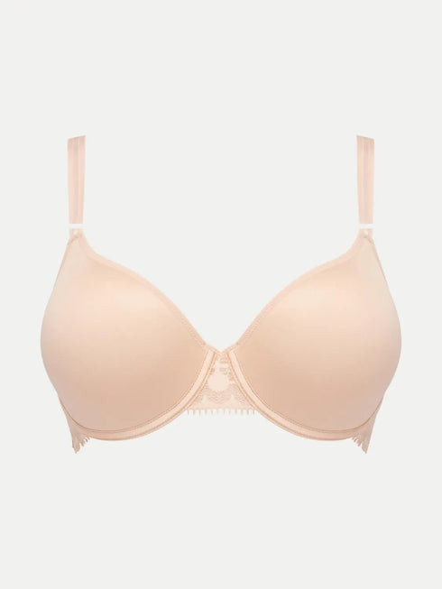 Chantelle Day To Night Beige Dore T-Shirt BH