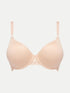 Chantelle Day To Night Beige Dore T-Shirt BH