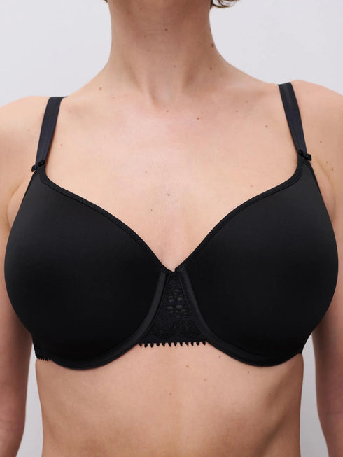 Chantelle Day To Night Schwarz T-Shirt BH
