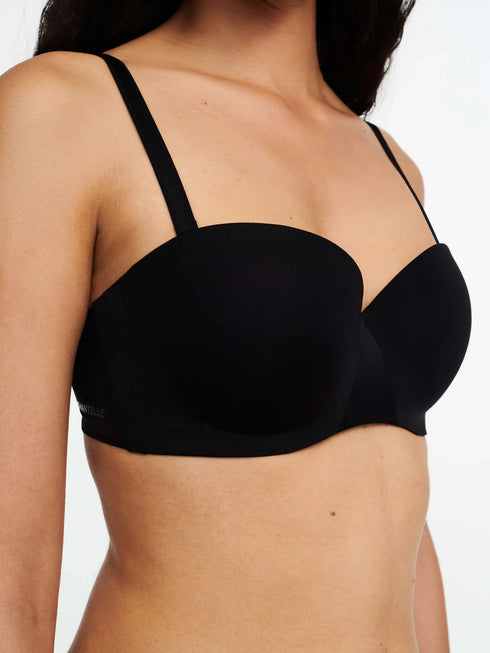 Chantelle Essentiall Schwarz Bandeau BH