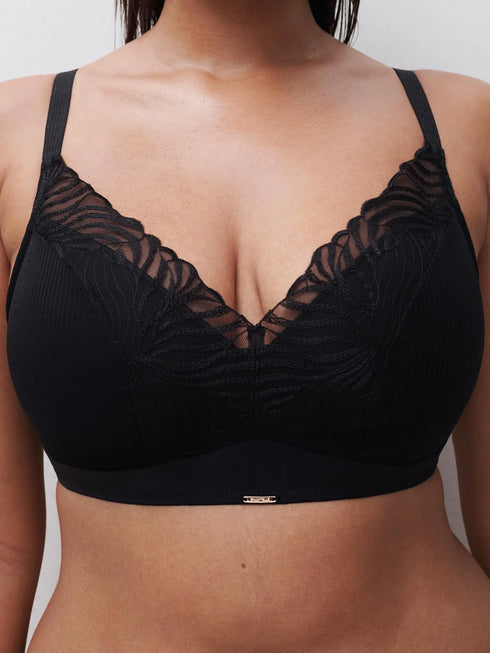 Chantelle Legend Schwarz Bügelloser BH