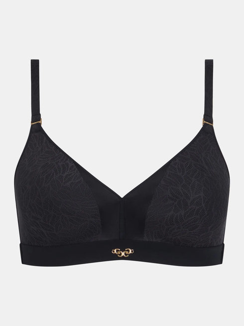 Chantelle Pure Lace Schwarz Bügelloser BH