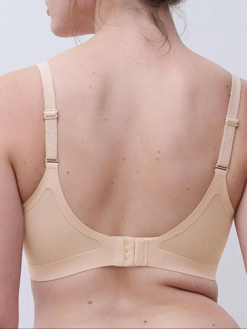 Chantelle Pure Lace Beige Dore Bügelloser BH