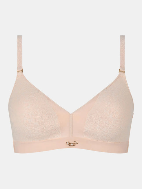Chantelle Pure Lace Beige Dore Bügelloser BH