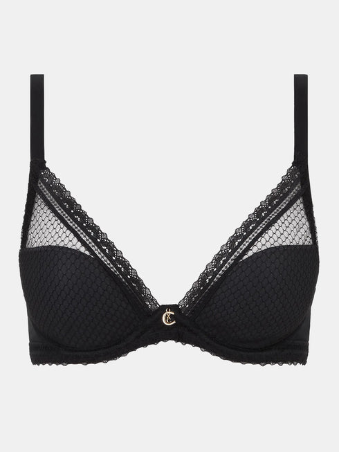 Chantelle Romance Schwarz T-Shirt BH