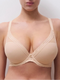 Chantelle Romance Beige Dore T-Shirt BH