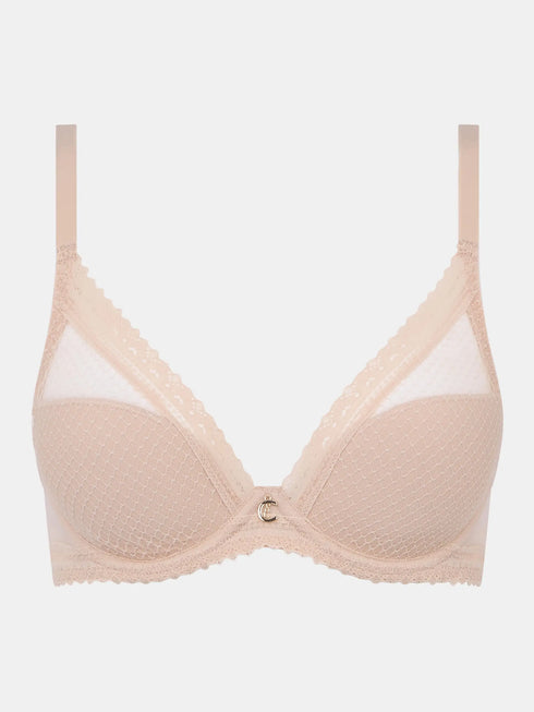 Chantelle Romance Beige Dore T-Shirt BH