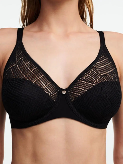 Chantelle Emma Schwarz Bügel BH