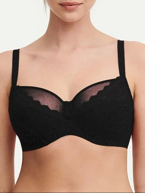 Chantelle Floral Touch Schwarz Bügel BH