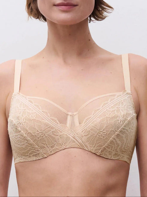 Chantelle Floral Touch Beige Dore Bügel BH