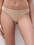 Chantelle Floral Touch Beige Dore Tanga