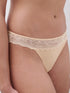 Chantelle Floral Touch Beige Dore Tanga