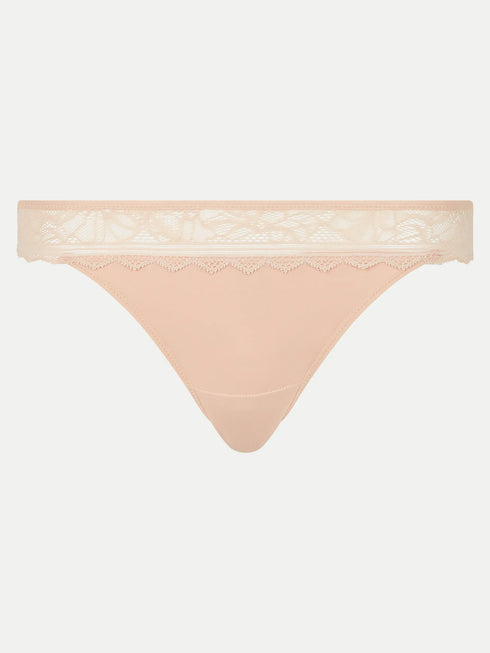 Chantelle Floral Touch Beige Dore Tanga