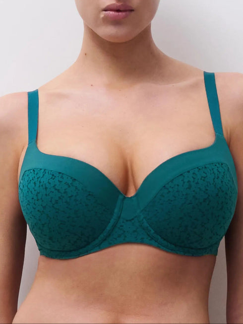 Chantelle Norah Oriental Green T-Shirt BH