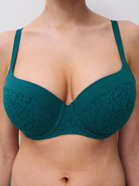 Chantelle Norah Oriental Green T-Shirt BH