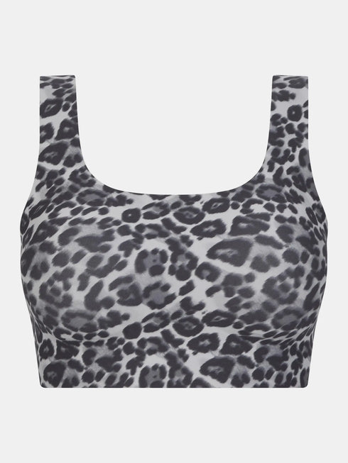 Chantelle Softstretch Power Grey Leopard Bügelloser BH