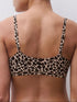 Chantelle Softstretch Leopard Print Bralette Bustier