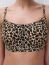 Chantelle Softstretch Leopard Print Bralette Bustier