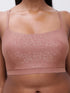 Chantelle Softstretch Pink Leo Shimmer Bralette Bustier