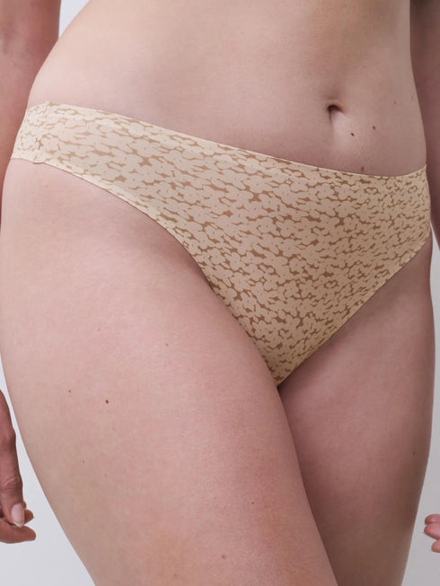 Chantelle Softstretch Norah Nude Print Tanga