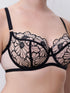Chantelle Pulp Lush Schwarz Balconette BH