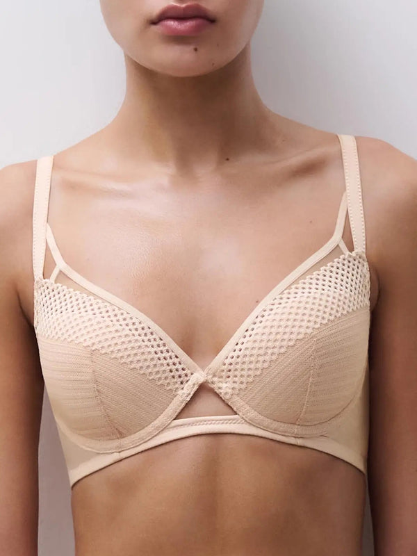 Chantelle Pulp Play Beige Dore T-Shirt BH