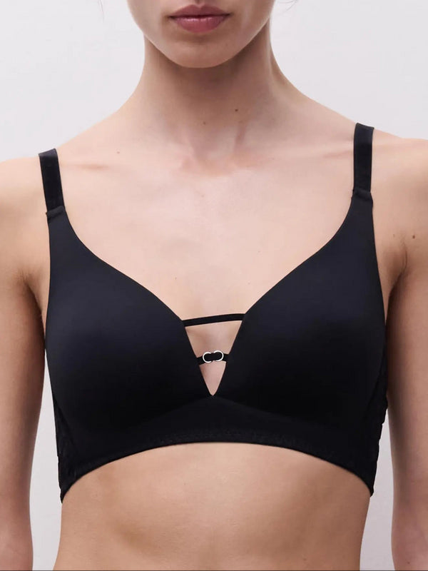 Chantelle Pulp Girls Schwarz Bügelloser BH