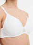 Chantelle Graphic Support Weiß T-Shirt BH