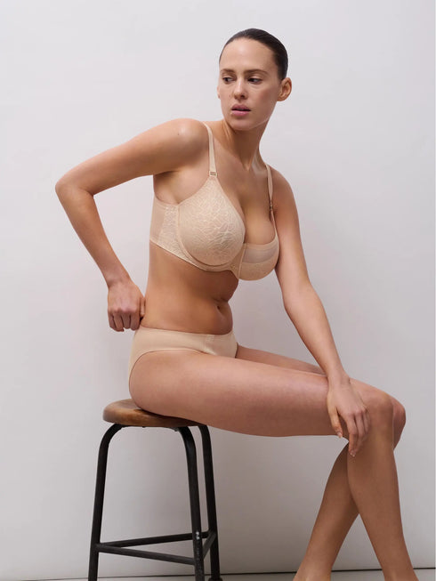 Chantelle Pure Lace Beige Dore Bügel BH