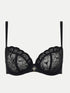 Chantelle Fleurs Schwarz Bügel BH