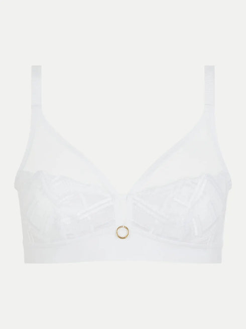 Chantelle Graphic Support Weiß Bügelloser BH