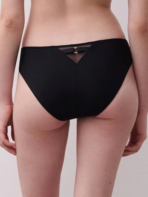 Chantelle Fleurs Schwarz Slip