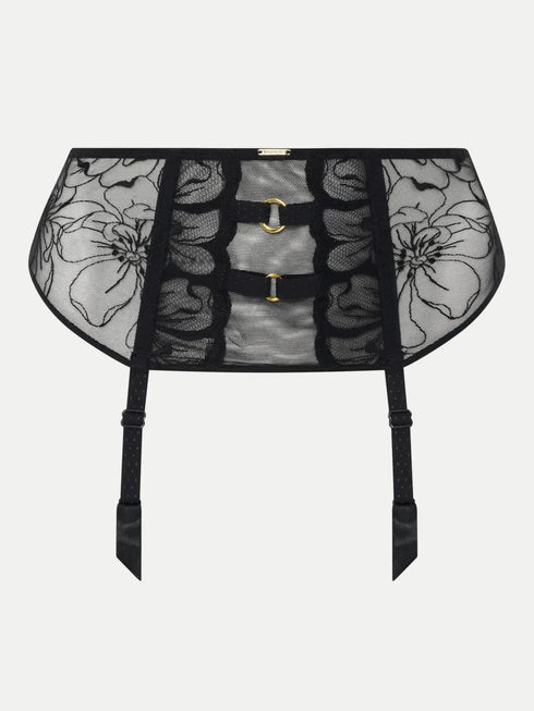 Chantelle Fleurs Schwarz Taillengürtel