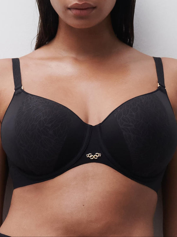 Chantelle Pure Lace Schwarz T-Shirt BH