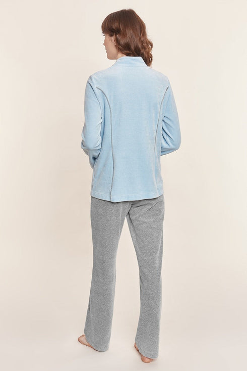 Rösch Hausanzug BLUE-GREY