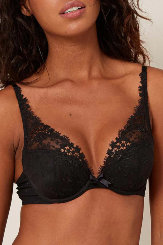 Triangel Push-up BH Schwarz WISH SIMONE PÉRÈLE