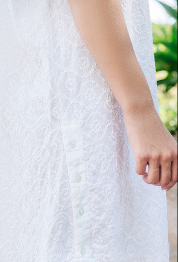 Tunikakleid Weiß 23F-812 C FRESH COTTON